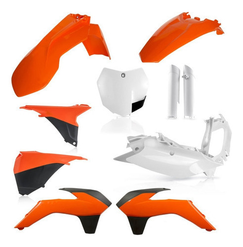 Kit Plasticos Acerbis Full Ktm Sx Sxf 13 14 16874.553.016 ®