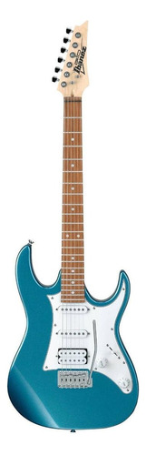 Guitarra Eléctrica Ibanez Strato Gio Grx40mlb Azul Metalico 