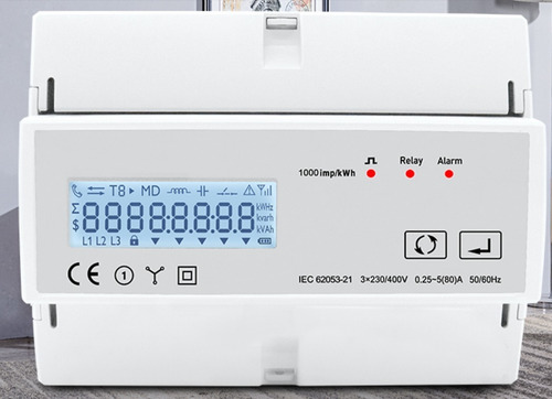 Medidor Inteligente De Energia Wifi Tuya Smart Life 380v