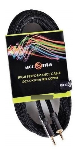 Cable Acc-2606 1.8mts Estéreo De 3,5 Mm A 3,5 Mm 