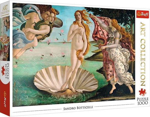 Nacimiento De Venus Botticelli Rompecabezas 1000 Pz Trefl