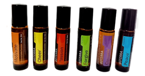 Kit Emociones Aceites Esenciales Touch Doterra 10 Ml