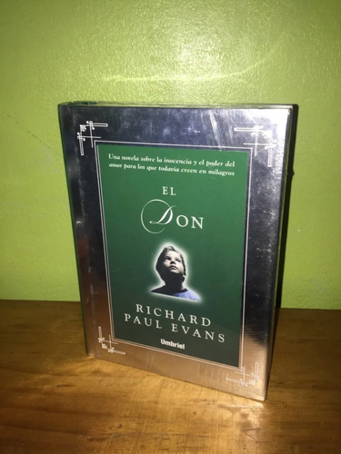 Libro, El Don De Richard Paul Evans Sellado, Tapa Dura.