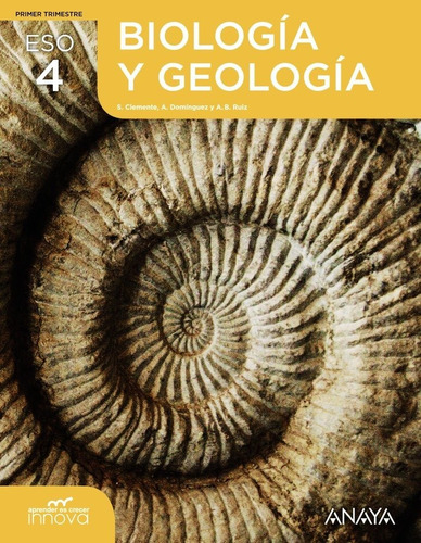Libro Biologã­a Y Geologã­a 4. - Clemente Roca, Silvia