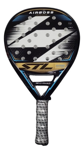 Paleta Padel Steel Custom Pro Air Boss - Olivos