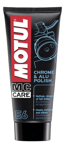 Pasta Pulir Motul E6 - Cromo Y Aluminio 100ml