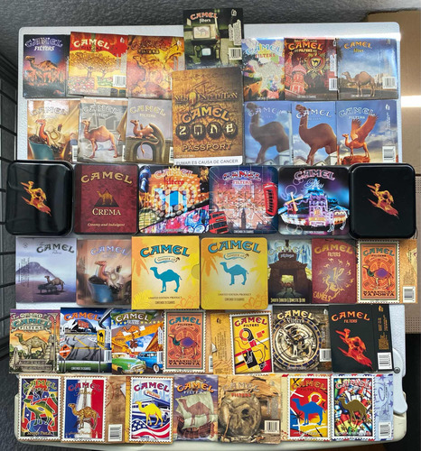 Colección Cigarros Camel (Usado)