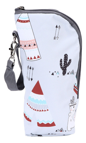 Bolsa Para Biberones Con Bonito Estampado, Práctica, Portáti