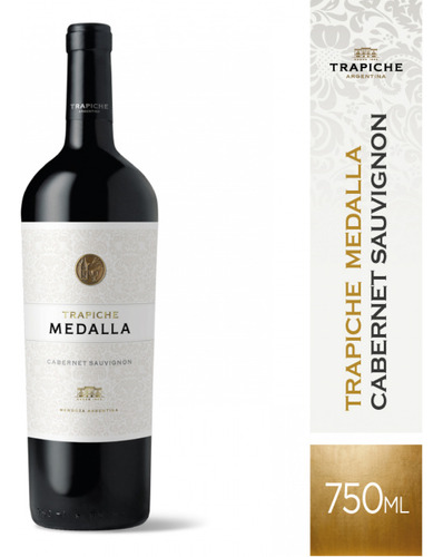 Vino Trapiche Medalla Cabernet Sauvignon X750cc