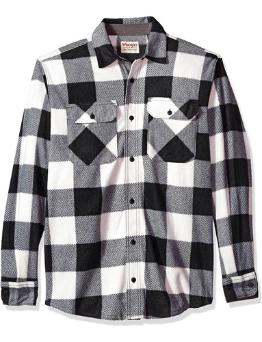 Wrangler Camisa De Franela Para Hombre