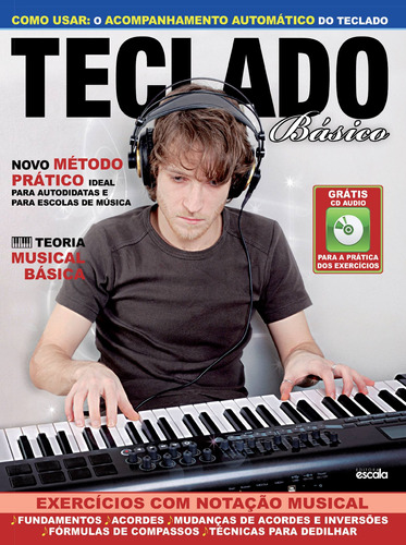 Teclado básico, de a Escala. Editora Lafonte Ltda, capa mole em português, 2017