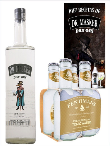 Pack Gin Dr. Masker +  4 Tónicas Premium