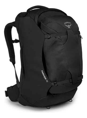 Mochila De Viaje Para Mujer Osprey Fairview 70l, Negro