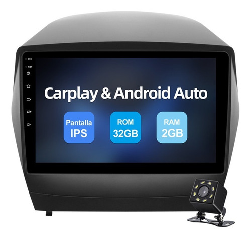 Estéreo 2+32g Carplay Para Hyundai Tucson Ix35 2009-2015 Gps