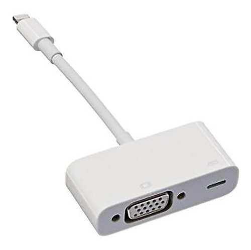 Adaptador De Video Lightning A Vga Full Hd 1080p iPhone iPad