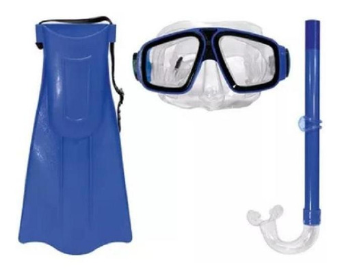 Conjunto De Mergulho Verde Infantil Mascara Snorkel E Pé De