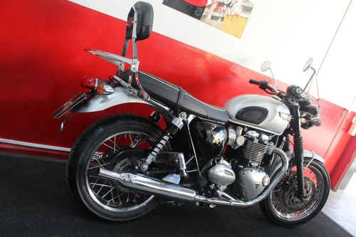 Imagem 3 de 11 de Triumph Bonneville T 120 T120 Abs 2018 Prata