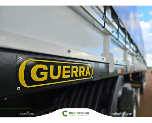 Carreta Graneleira 2025 Guerra Branca Com Assoalho De Chapa