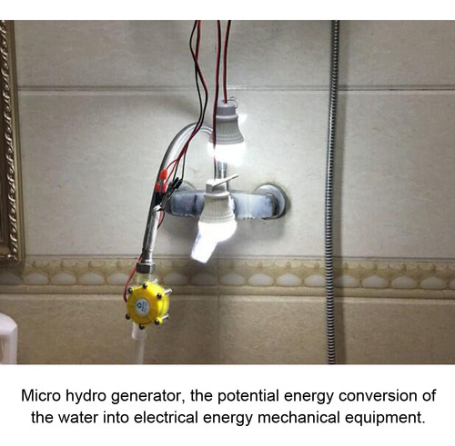 Mini Hydro Stable Water Flow Pump Charge Generator