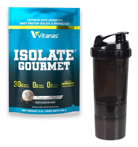 Proteina Isolate Gourmet 2 Libras Vitanas Iso 2lb 2 Lb