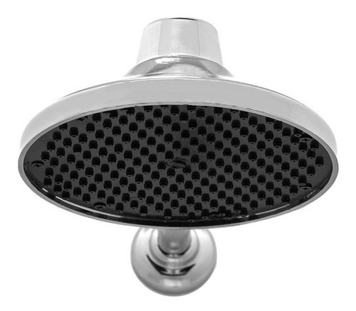 Ducha Chuveiro Fria Piscina Jardim 6 Polegadas Cromada Acabamento Cromado Cor Prateado