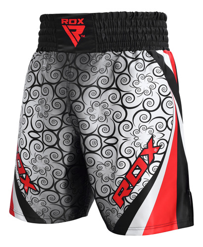 Short Boxeo Rdx Rojo M