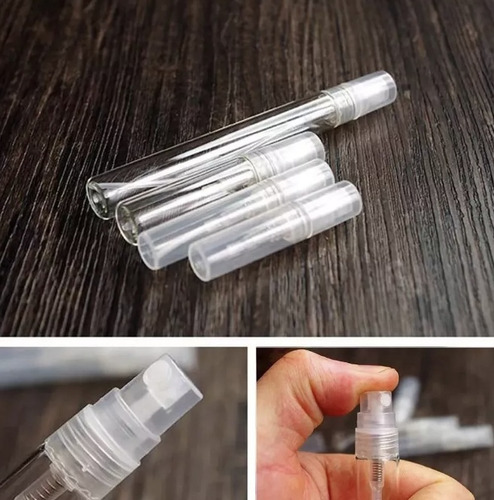 30pcs 3ml Perfume Transparente Botella Spray