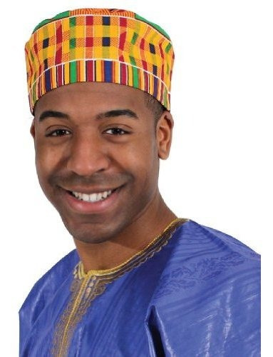 Gorra Kente Kufi Estilo #1