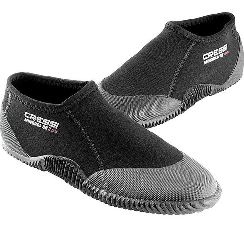 Bota Curta Neoprene Aquática Mergulho Cressi Minorca Sb 3mm