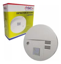 Comprar Detector Humo Autónomo 9v Con Alarma Sonora Tbcin