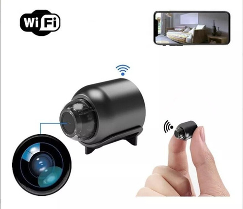 Mini Cámara Inalámbrica Micro Ip De Visión Nocturna Wifi X5