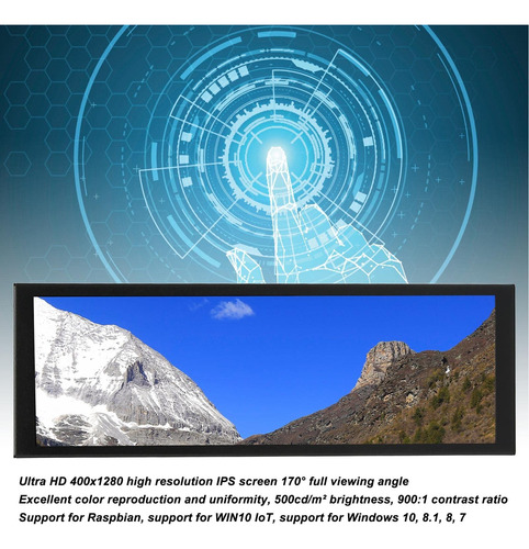 Diyeeni Para El Monitor De Pantalla De Raspberry, Pantalla L
