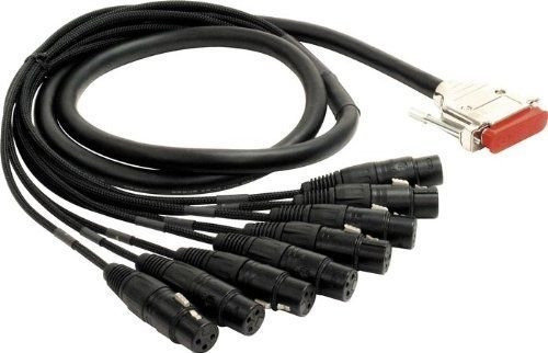 Cable De Grabadora Analogica Mogami Gold Db25-xlrf-10, 8 Ca