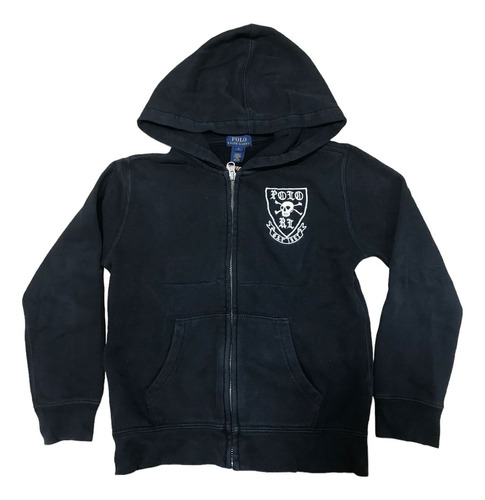 Campera Buzo Negro Niños Polo Ralph Lauren Talle 6 No Gap 