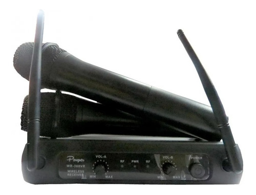 Micrófonos Parquer WR-368VR dinámico cardioide negros