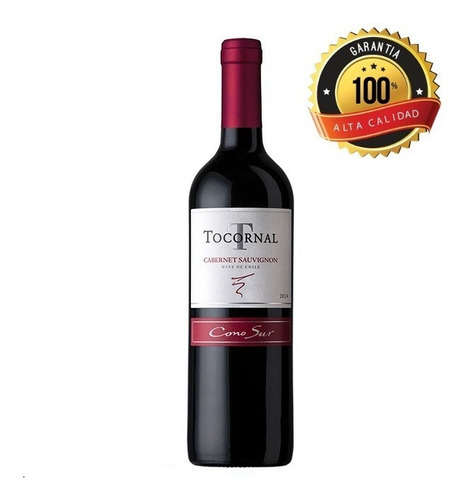 Vino Chileno Tocornal Cabernet Sauvignon - mL a $44