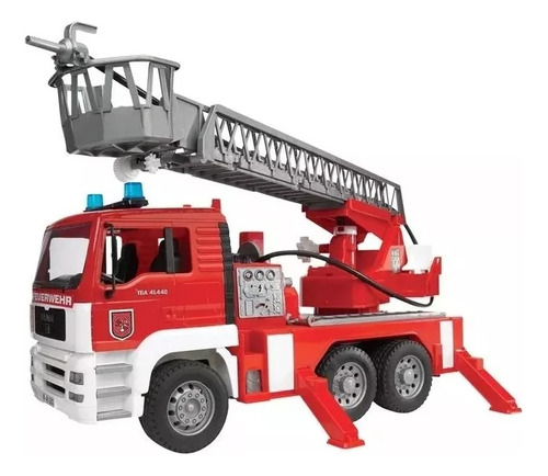 Camion Man Tga Bombero Escala 1:16 Bruder 02771