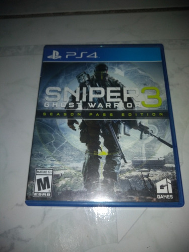 Playstation Ps4 Sniper Ghost Warrior 3  Season Pass Edition