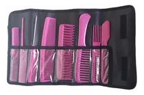 Comprar Set De Peines Peluqueria Profesional Eurostil Estuche X 8