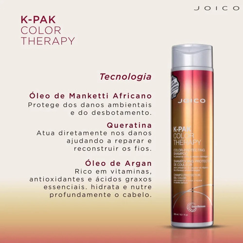 Joico K-pak Color Therapy Kit Shampoo + Condicionador Brinde