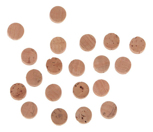 Válvula De Saliva De Trompeta De Corcho De 20 Piezas Madera