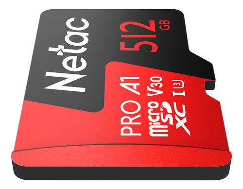 Imagem 4 de 4 de Cartão Memória Micro Sdxc 512gb Extreme Pro Netac