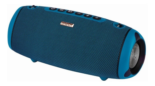 Alto-falante Sabala DR-203 portátil com bluetooth waterproof azul 