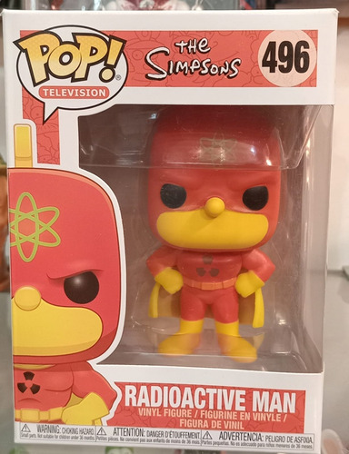 Funko Pop Television The Simpsons Radioactive Men 496