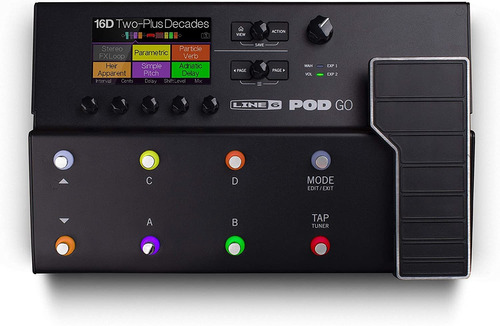 Line 6 Pod Go Pedalera Procesador Multiefectos Para Guitarra