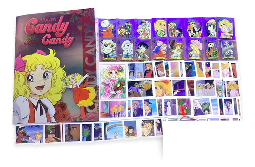 Album Candy Candy Set Completo Para Pegar