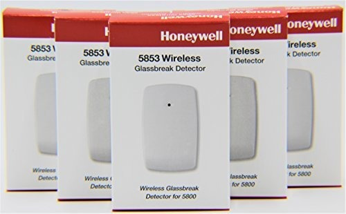 5 Pack De Honeywell 5853 De Rotura De Vidrio Detector Inalám