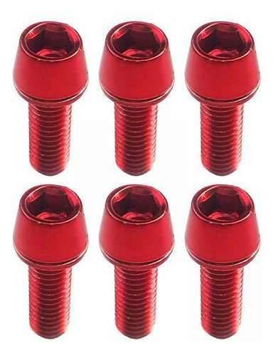 2 X 6x Kit De Tornillos De Vástago De Bicicleta Tornillo De