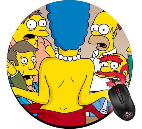 Pads Mouse The Simpsons  Marge Homero Mouse Pads  Pc Gamers