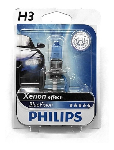 Lampara Phillips H3 12v Blue Vision 12336 Bv